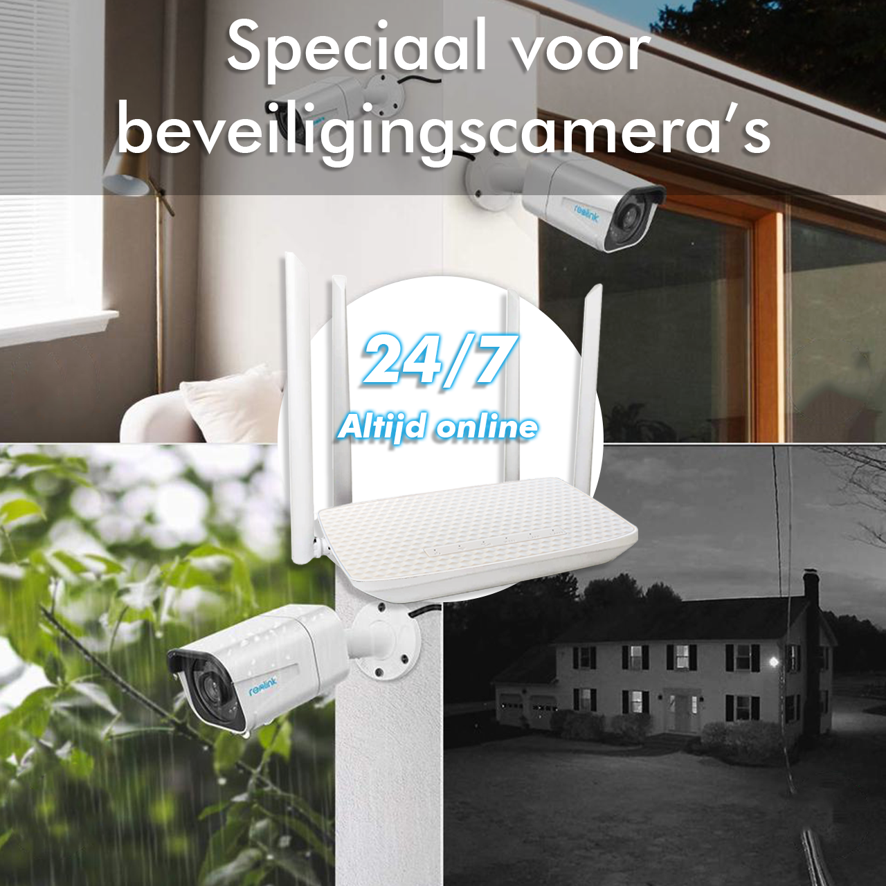 CS Security Wifi Router - Europese Dekking