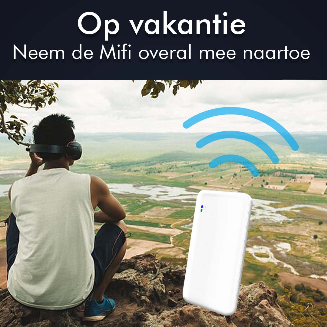 CS Dual Band Global Mifi Router - Wereldwijde Dekking