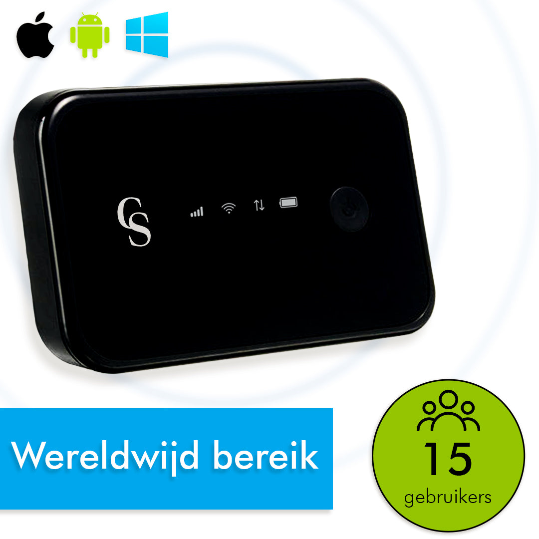 CS Global Mifi Router – Wereldwijde Dekking