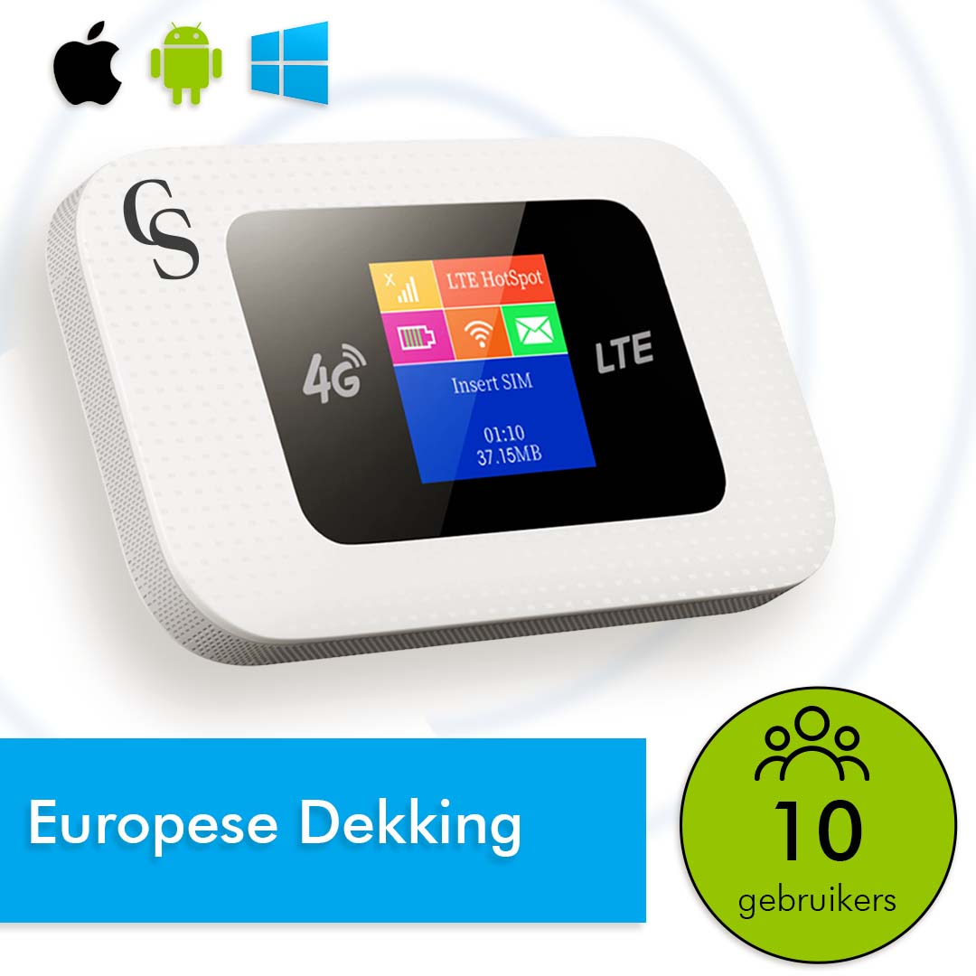 CS Mifi Router EU – Europese Dekking