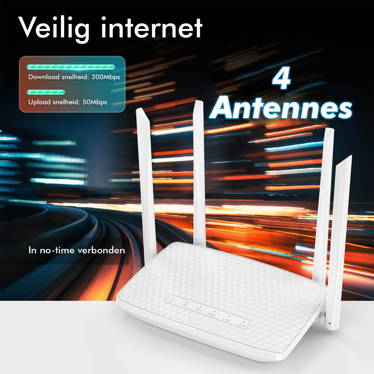 Router Def Cs CS Security Wifi Router - Europese Dekking – csmifi