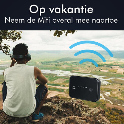 CS Global Mifi Router – Wereldwijde Dekking – 4G - Router Wifi – 15 Apparaten