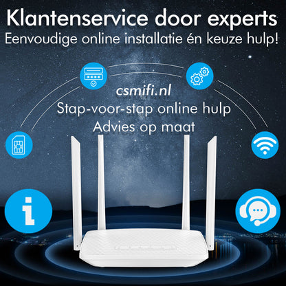 CS Security Wifi Router met NL Simkaart